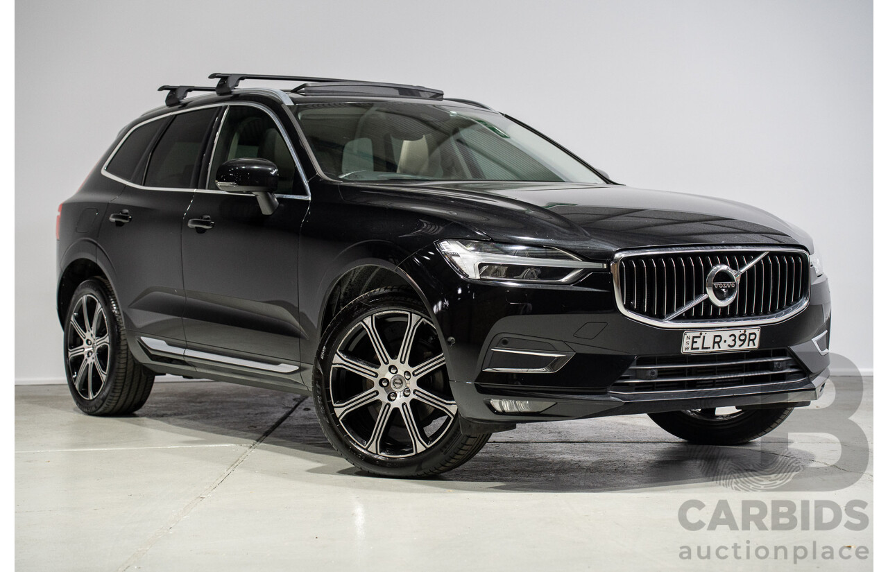 12/2020 Volvo XC60 T5 Inscription (AWD) 246 MY21 4d Wagon Onyx Black Metallic Turbo 2.0L