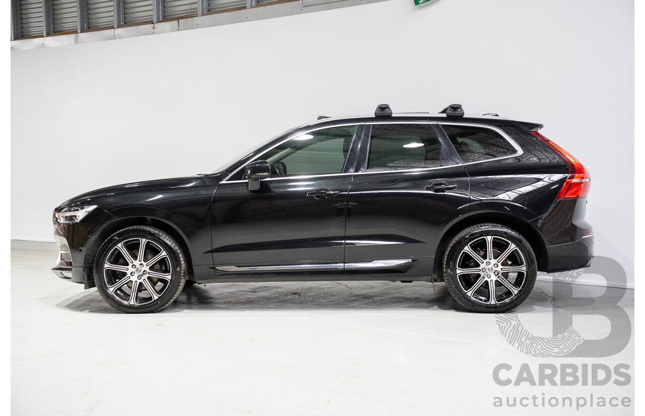 12/2020 Volvo XC60 T5 Inscription (AWD) 246 MY21 4d Wagon Onyx Black Metallic Turbo 2.0L