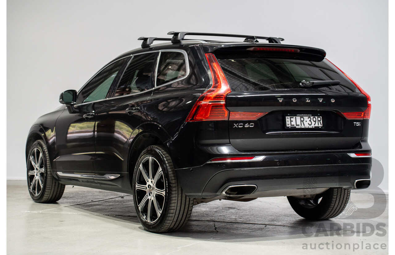 12/2020 Volvo XC60 T5 Inscription (AWD) 246 MY21 4d Wagon Onyx Black Metallic Turbo 2.0L