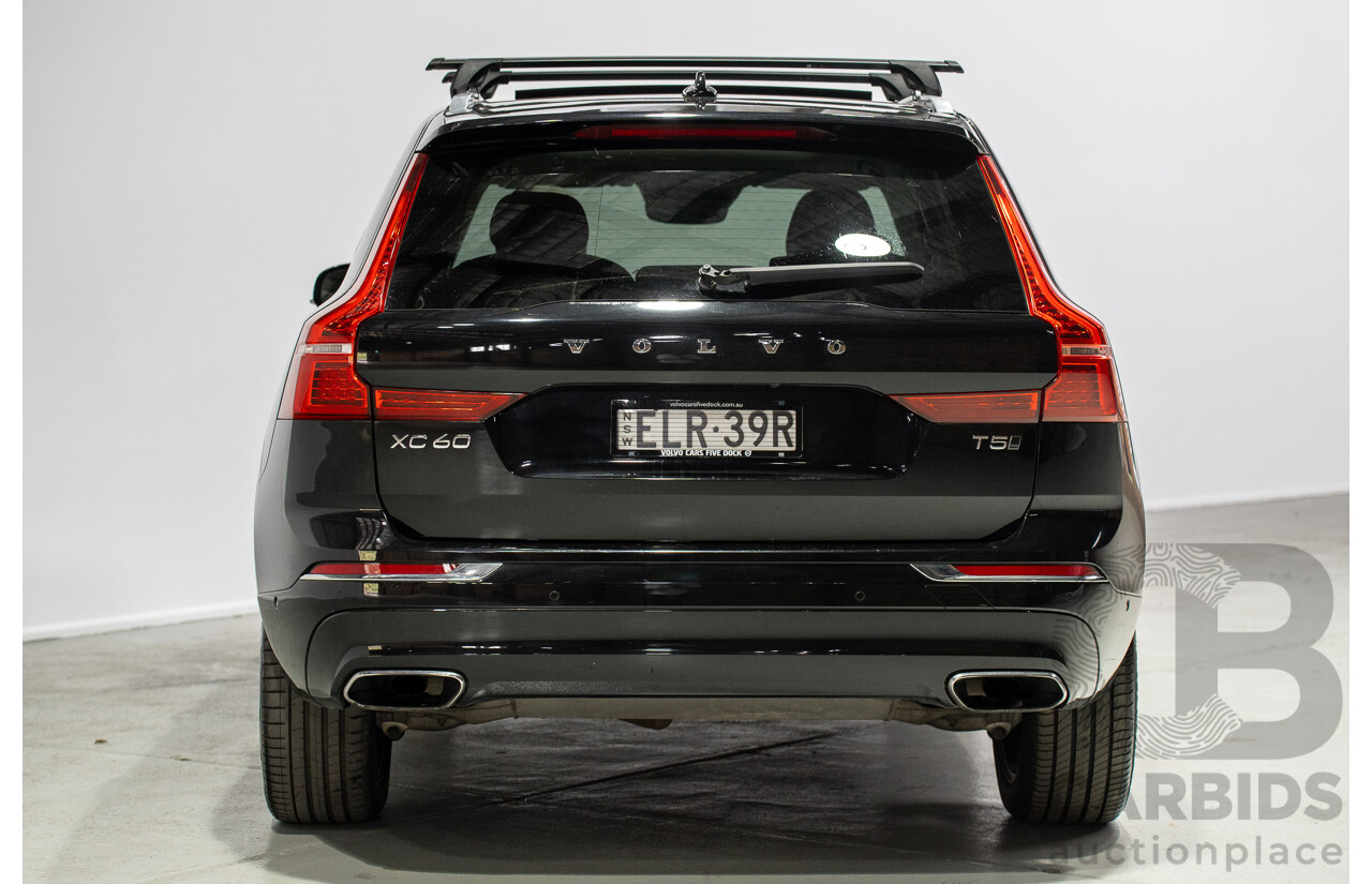 12/2020 Volvo XC60 T5 Inscription (AWD) 246 MY21 4d Wagon Onyx Black Metallic Turbo 2.0L
