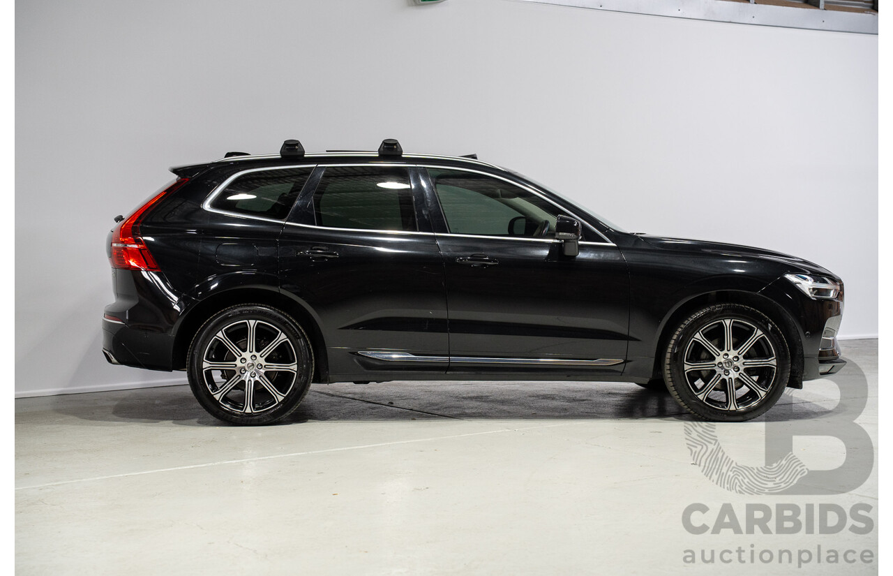 12/2020 Volvo XC60 T5 Inscription (AWD) 246 MY21 4d Wagon Onyx Black Metallic Turbo 2.0L