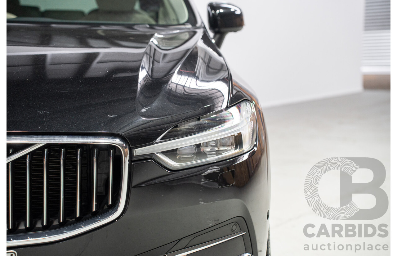 12/2020 Volvo XC60 T5 Inscription (AWD) 246 MY21 4d Wagon Onyx Black Metallic Turbo 2.0L