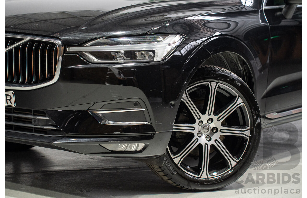12/2020 Volvo XC60 T5 Inscription (AWD) 246 MY21 4d Wagon Onyx Black Metallic Turbo 2.0L