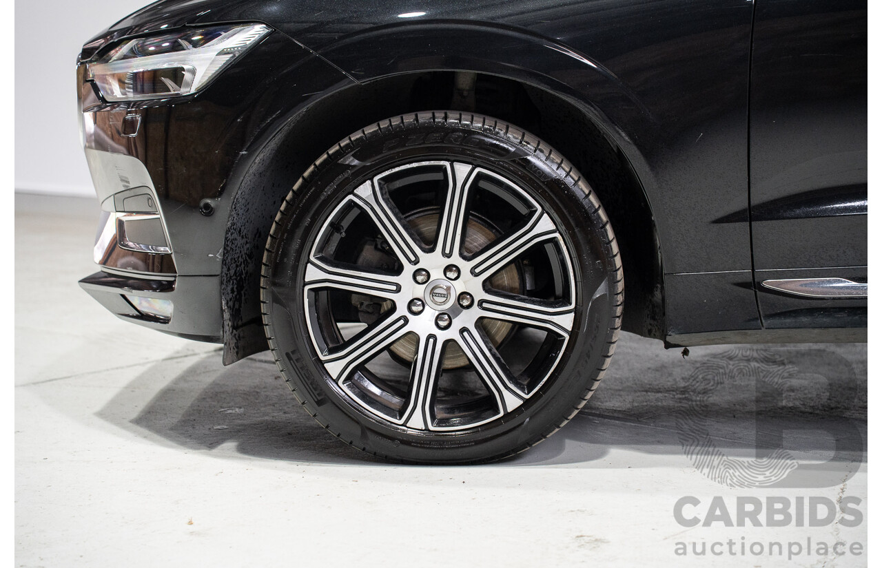 12/2020 Volvo XC60 T5 Inscription (AWD) 246 MY21 4d Wagon Onyx Black Metallic Turbo 2.0L
