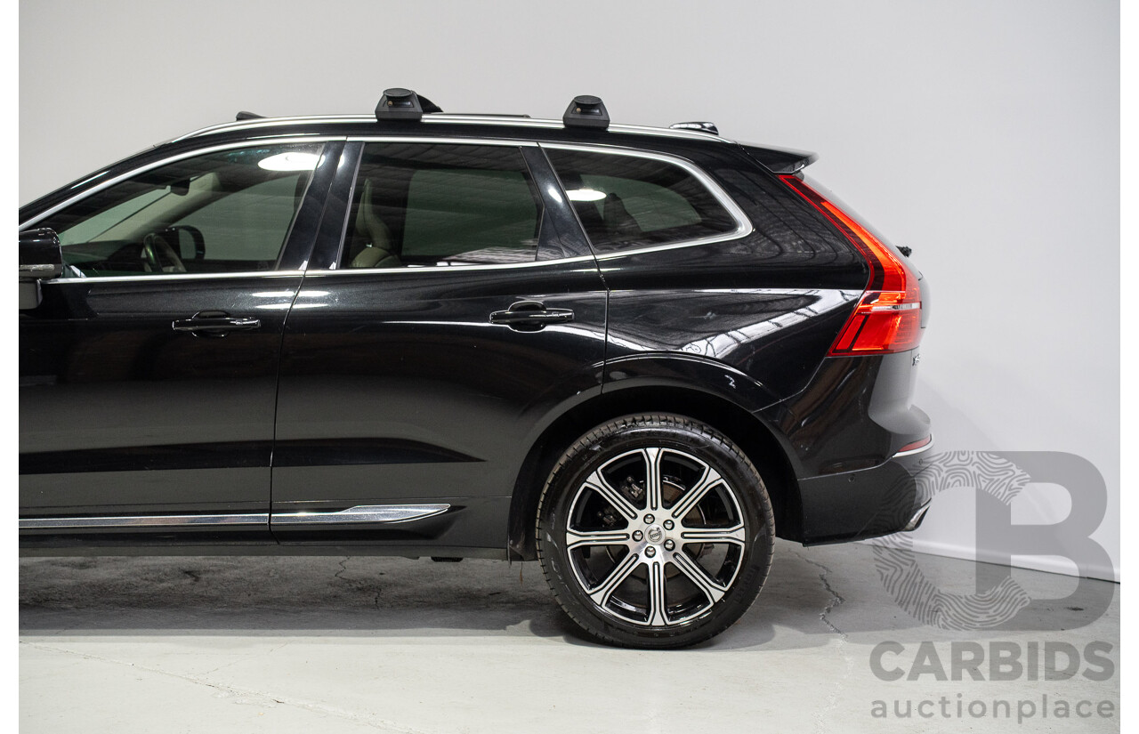 12/2020 Volvo XC60 T5 Inscription (AWD) 246 MY21 4d Wagon Onyx Black Metallic Turbo 2.0L