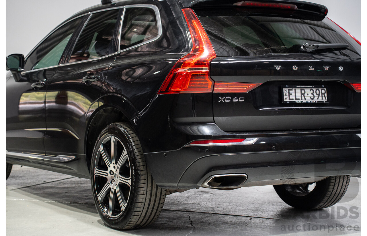 12/2020 Volvo XC60 T5 Inscription (AWD) 246 MY21 4d Wagon Onyx Black Metallic Turbo 2.0L