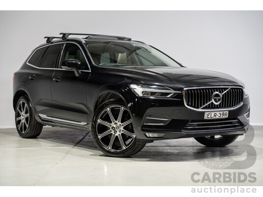 12/2020 Volvo XC60 T5 Inscription (AWD) 246 MY21 4d Wagon Onyx Black Metallic Turbo 2.0L