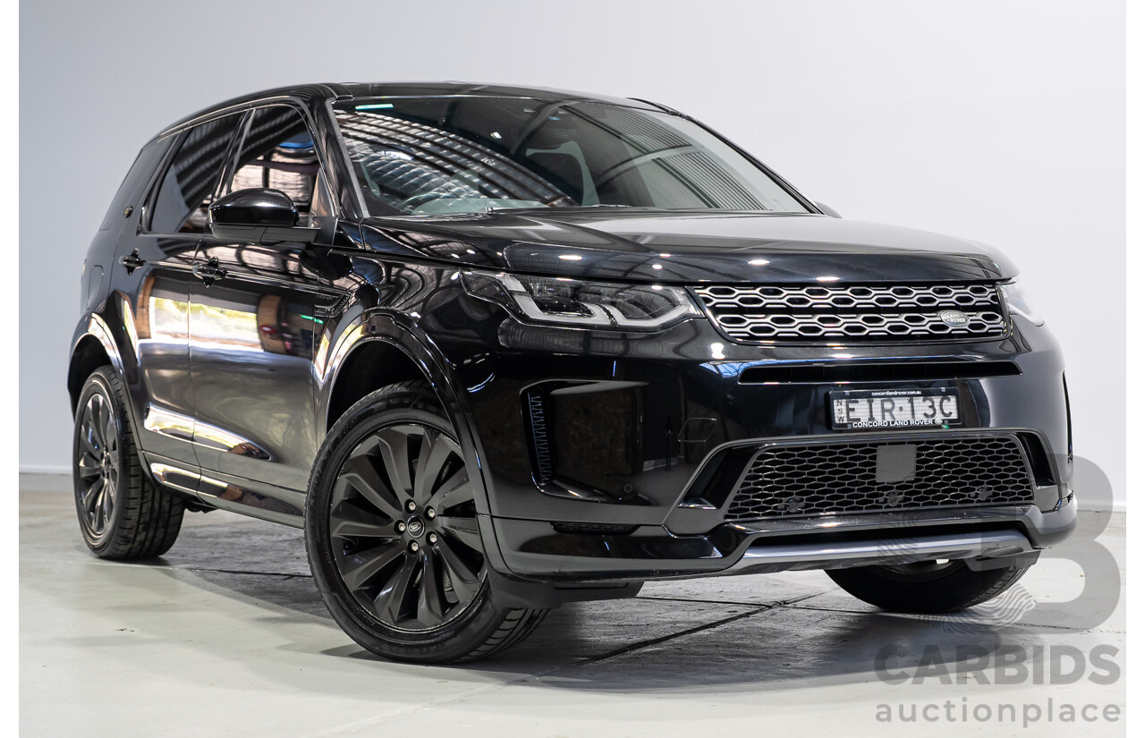 10/2019 Land Rover Discovery Sport D180 R-Dynamic SE (132kW) AWD L550 MY20 4d Wagon Black Turbo Diesel 2.0L - 7 Seater