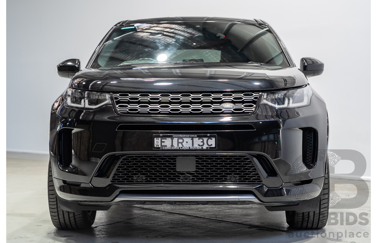 10/2019 Land Rover Discovery Sport D180 R-Dynamic SE (132kW) AWD L550 MY20 4d Wagon Black Turbo Diesel 2.0L - 7 Seater
