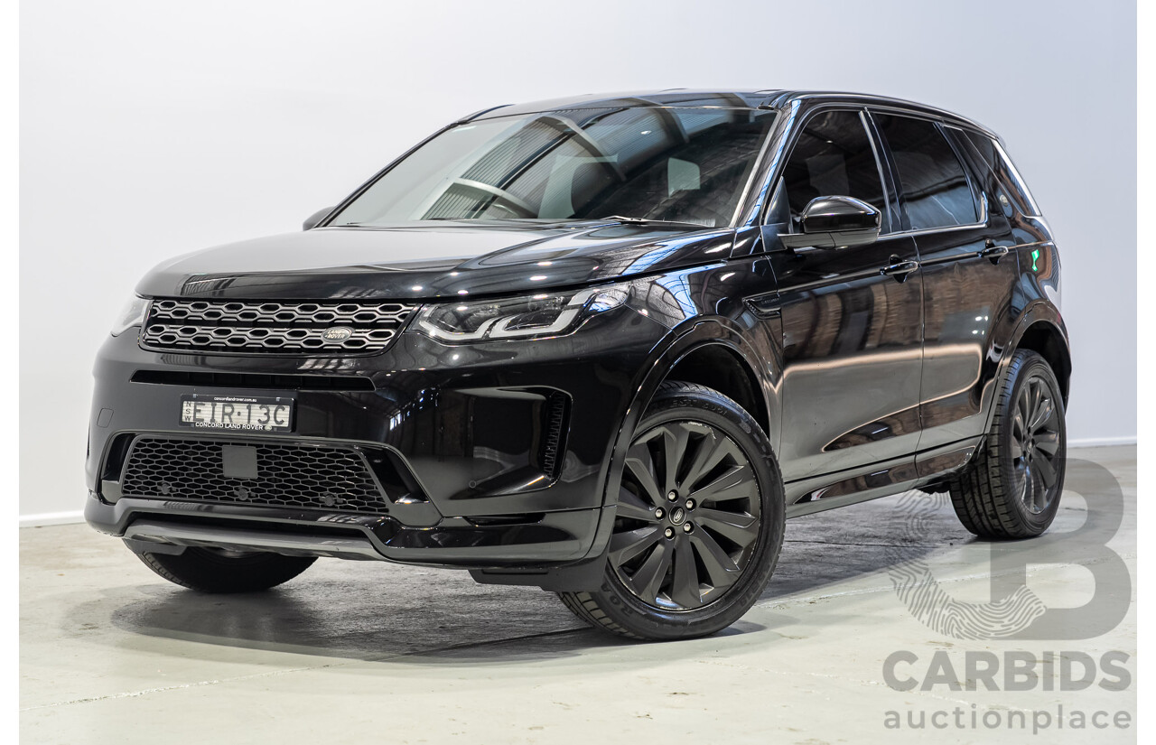 10/2019 Land Rover Discovery Sport D180 R-Dynamic SE (132kW) AWD L550 MY20 4d Wagon Black Turbo Diesel 2.0L - 7 Seater