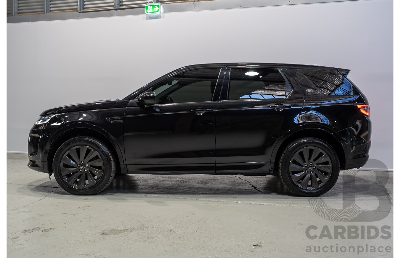 10/2019 Land Rover Discovery Sport D180 R-Dynamic SE (132kW) AWD L550 MY20 4d Wagon Black Turbo Diesel 2.0L - 7 Seater