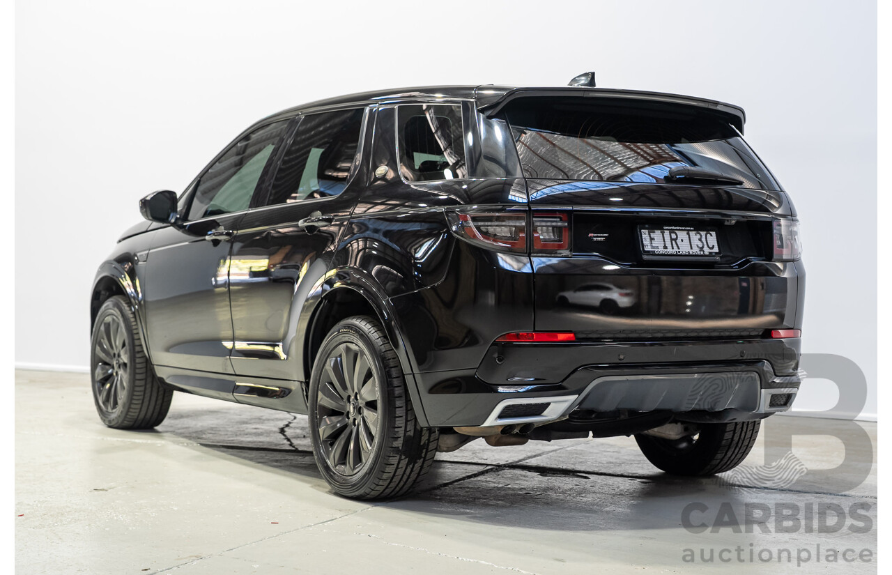 10/2019 Land Rover Discovery Sport D180 R-Dynamic SE (132kW) AWD L550 MY20 4d Wagon Black Turbo Diesel 2.0L - 7 Seater