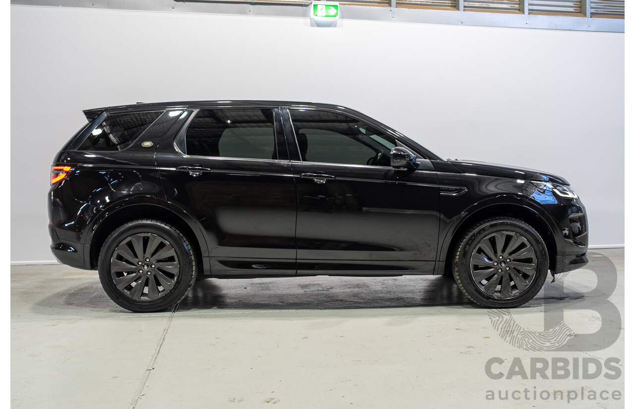 10/2019 Land Rover Discovery Sport D180 R-Dynamic SE (132kW) AWD L550 MY20 4d Wagon Black Turbo Diesel 2.0L - 7 Seater