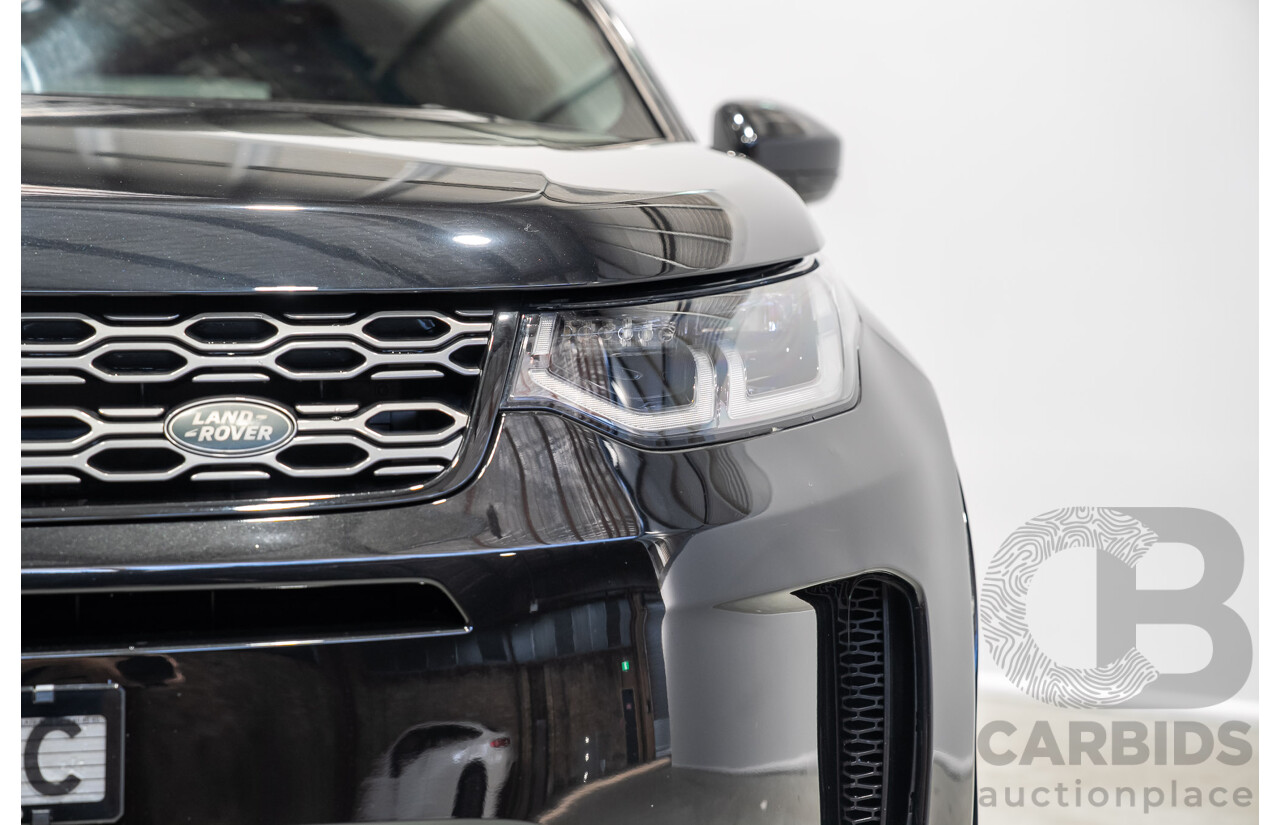 10/2019 Land Rover Discovery Sport D180 R-Dynamic SE (132kW) AWD L550 MY20 4d Wagon Black Turbo Diesel 2.0L - 7 Seater