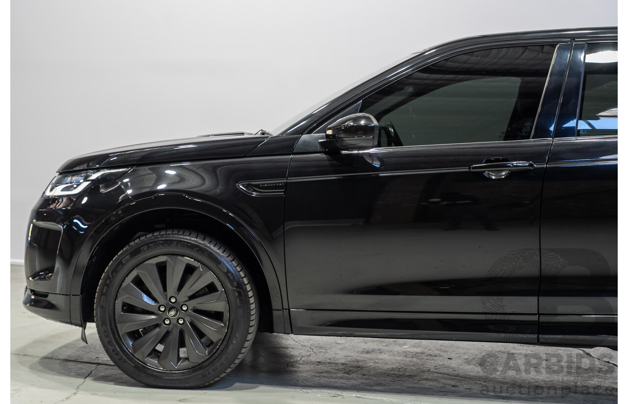 10/2019 Land Rover Discovery Sport D180 R-Dynamic SE (132kW) AWD L550 MY20 4d Wagon Black Turbo Diesel 2.0L - 7 Seater
