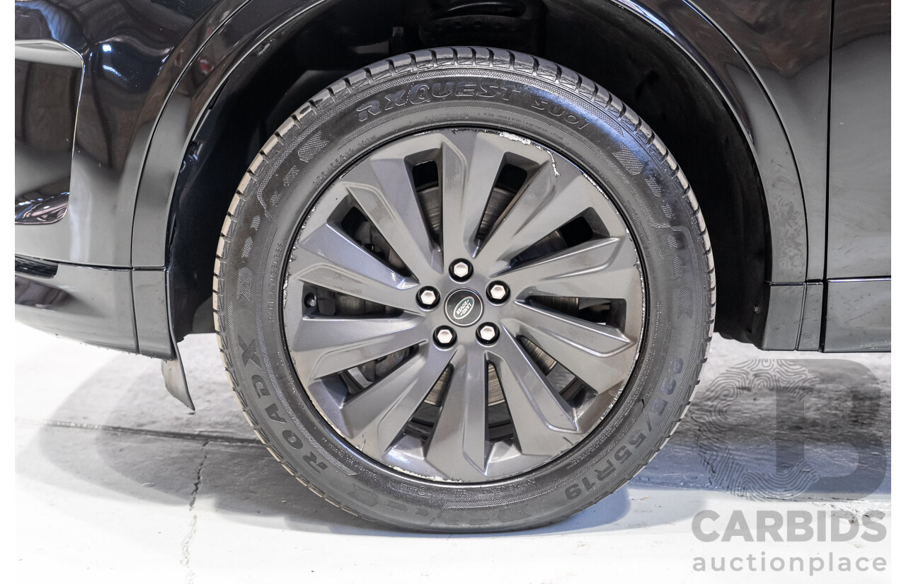 10/2019 Land Rover Discovery Sport D180 R-Dynamic SE (132kW) AWD L550 MY20 4d Wagon Black Turbo Diesel 2.0L - 7 Seater