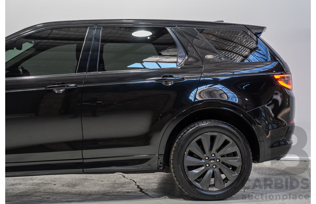 10/2019 Land Rover Discovery Sport D180 R-Dynamic SE (132kW) AWD L550 MY20 4d Wagon Black Turbo Diesel 2.0L - 7 Seater