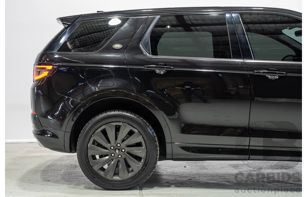 10/2019 Land Rover Discovery Sport D180 R-Dynamic SE (132kW) AWD L550 MY20 4d Wagon Black Turbo Diesel 2.0L - 7 Seater