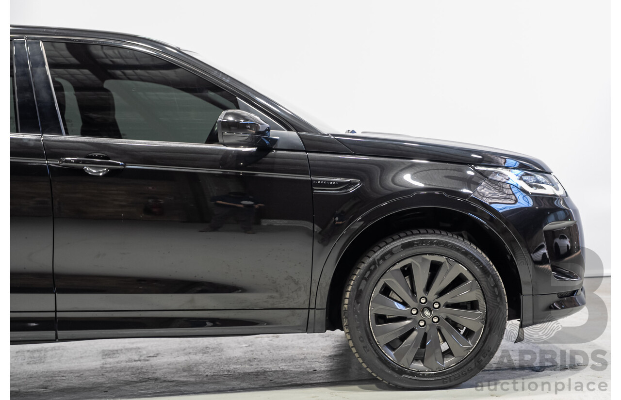 10/2019 Land Rover Discovery Sport D180 R-Dynamic SE (132kW) AWD L550 MY20 4d Wagon Black Turbo Diesel 2.0L - 7 Seater