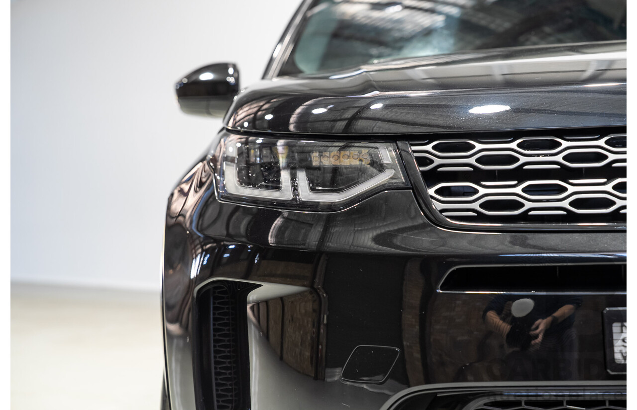 10/2019 Land Rover Discovery Sport D180 R-Dynamic SE (132kW) AWD L550 MY20 4d Wagon Black Turbo Diesel 2.0L - 7 Seater