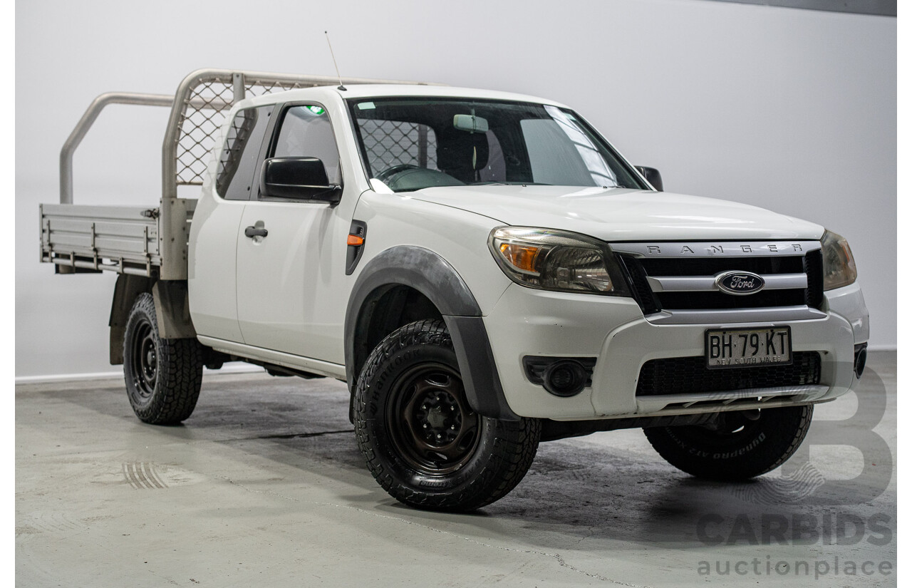 07/2010 Ford Ranger XL PK Super Cab Pick Up White Turbo Diesel 3.0L