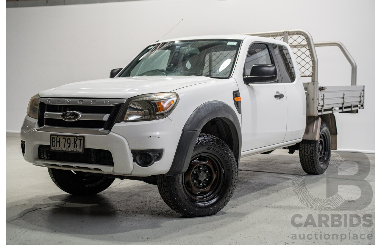 07/2010 Ford Ranger XL PK Super Cab Pick Up White Turbo Diesel 3.0L