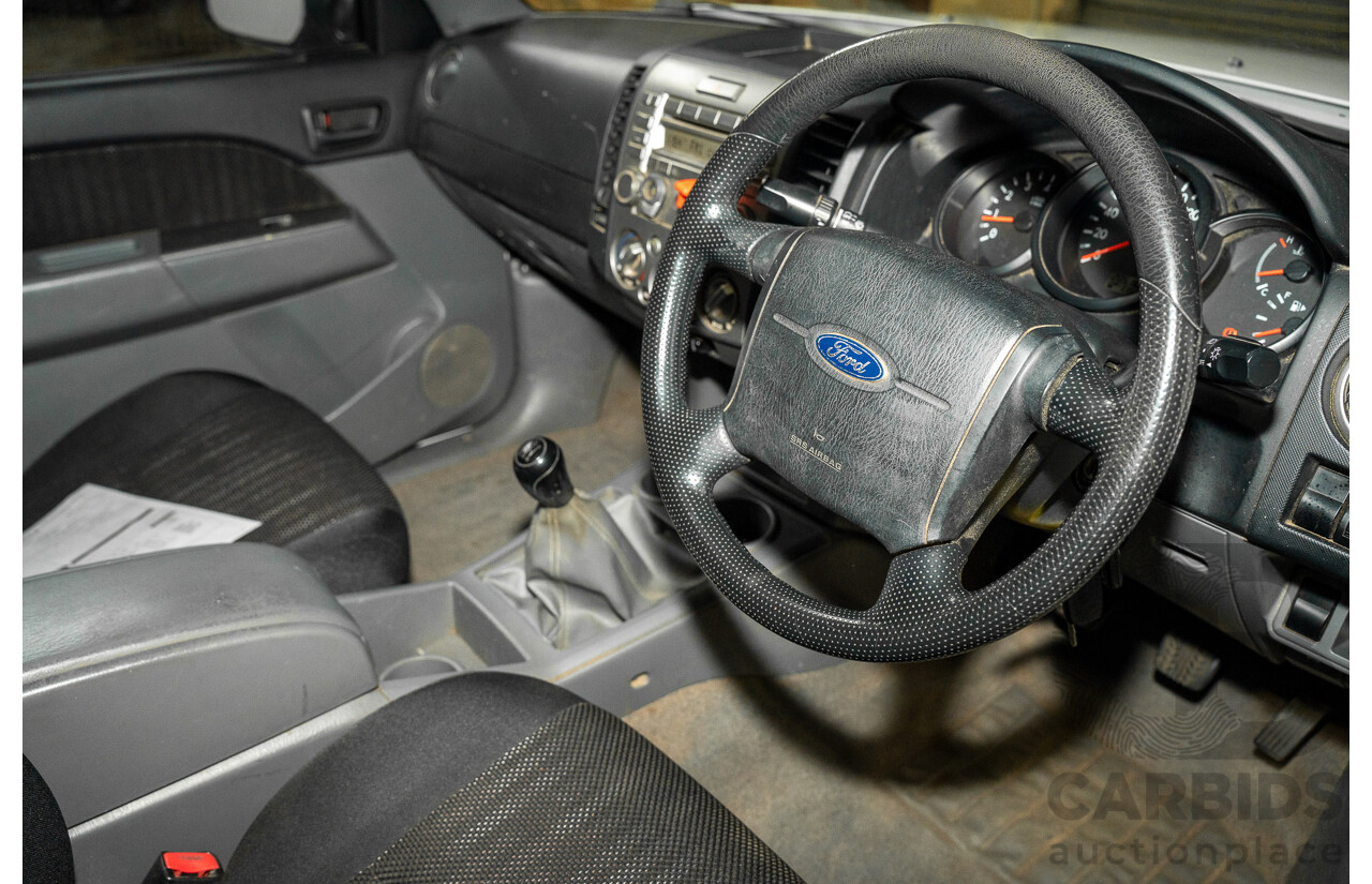 07/2010 Ford Ranger XL PK Super Cab Pick Up White Turbo Diesel 3.0L