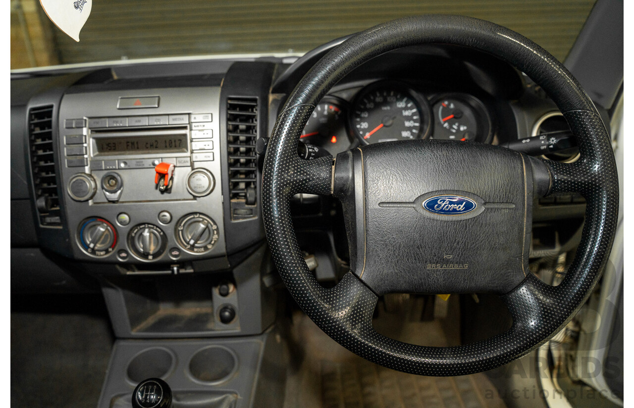 07/2010 Ford Ranger XL PK Super Cab Pick Up White Turbo Diesel 3.0L