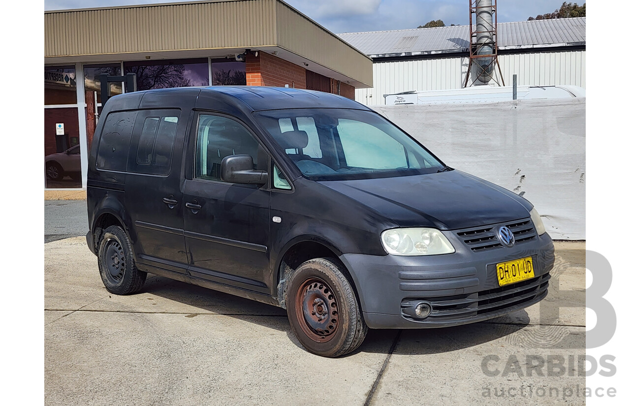 07/2006 Volkswagen Caddy LIFE 2K 4d Wagon Black 1.6L