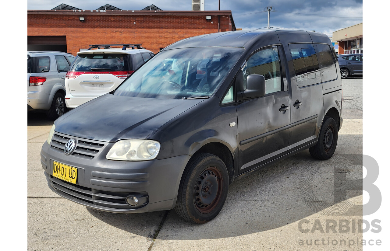07/2006 Volkswagen Caddy LIFE 2K 4d Wagon Black 1.6L