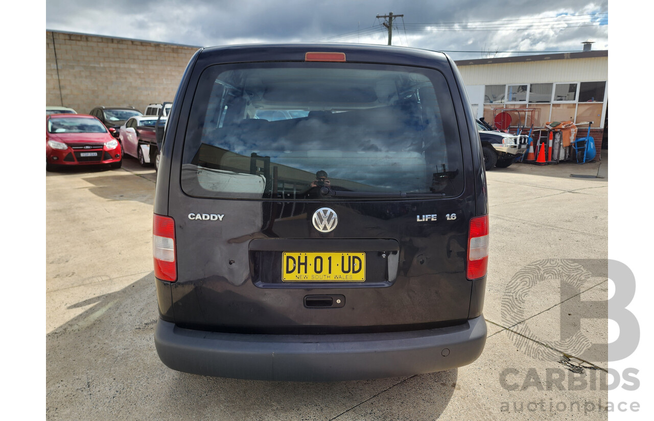 07/2006 Volkswagen Caddy LIFE 2K 4d Wagon Black 1.6L