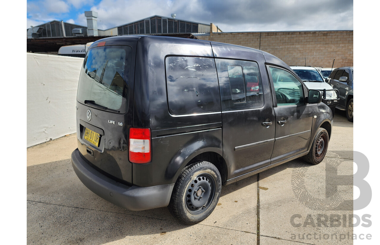 07/2006 Volkswagen Caddy LIFE 2K 4d Wagon Black 1.6L