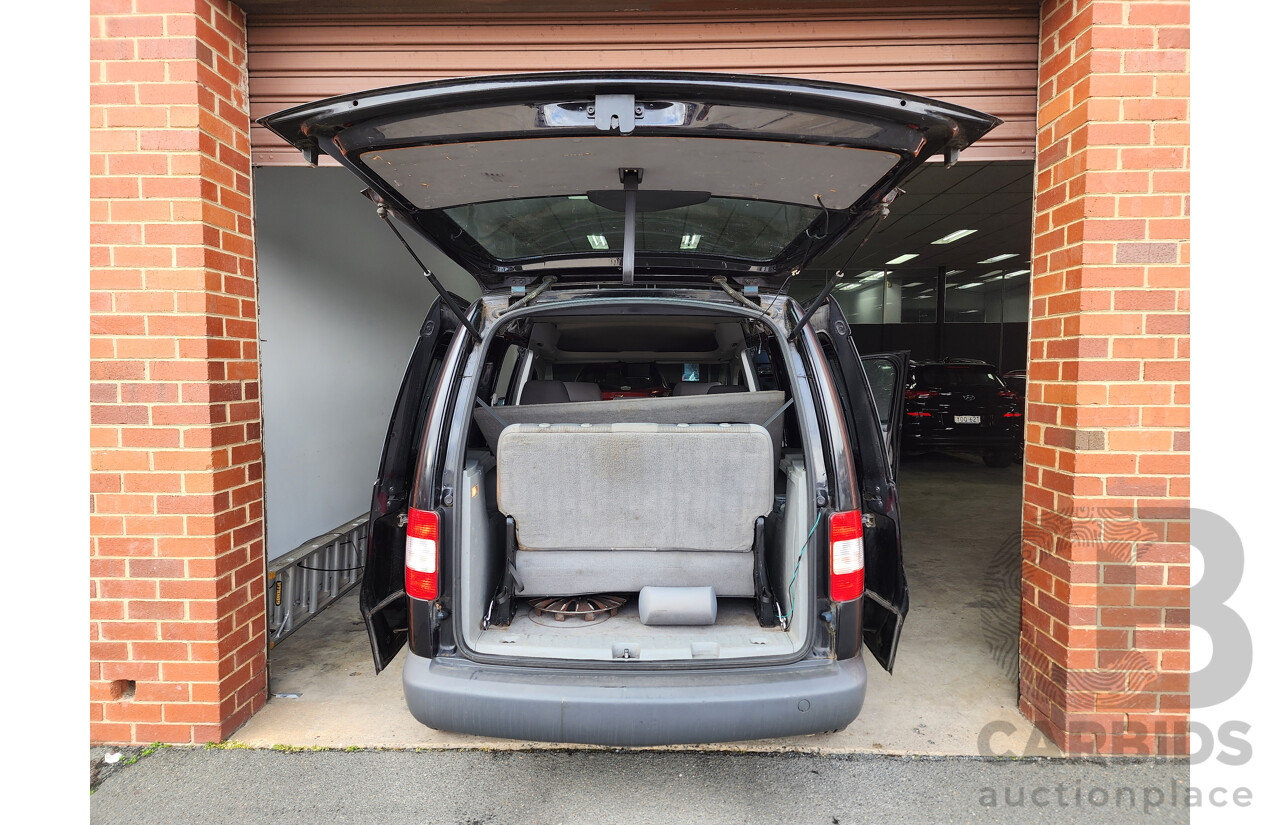 07/2006 Volkswagen Caddy LIFE 2K 4d Wagon Black 1.6L