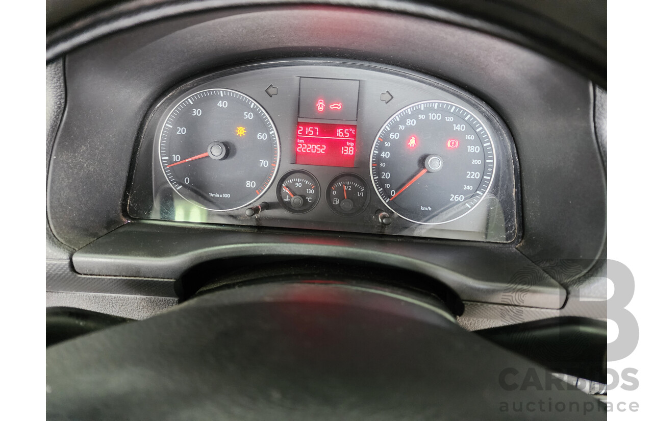 07/2006 Volkswagen Caddy LIFE 2K 4d Wagon Black 1.6L