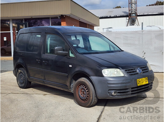 07/2006 Volkswagen Caddy LIFE 2K 4d Wagon Black 1.6L