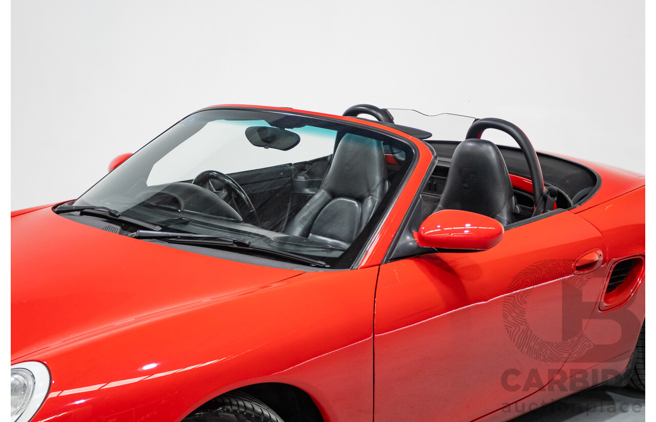 12/1998 Porsche Boxster 2d Roadster Rosso Red 2.5L