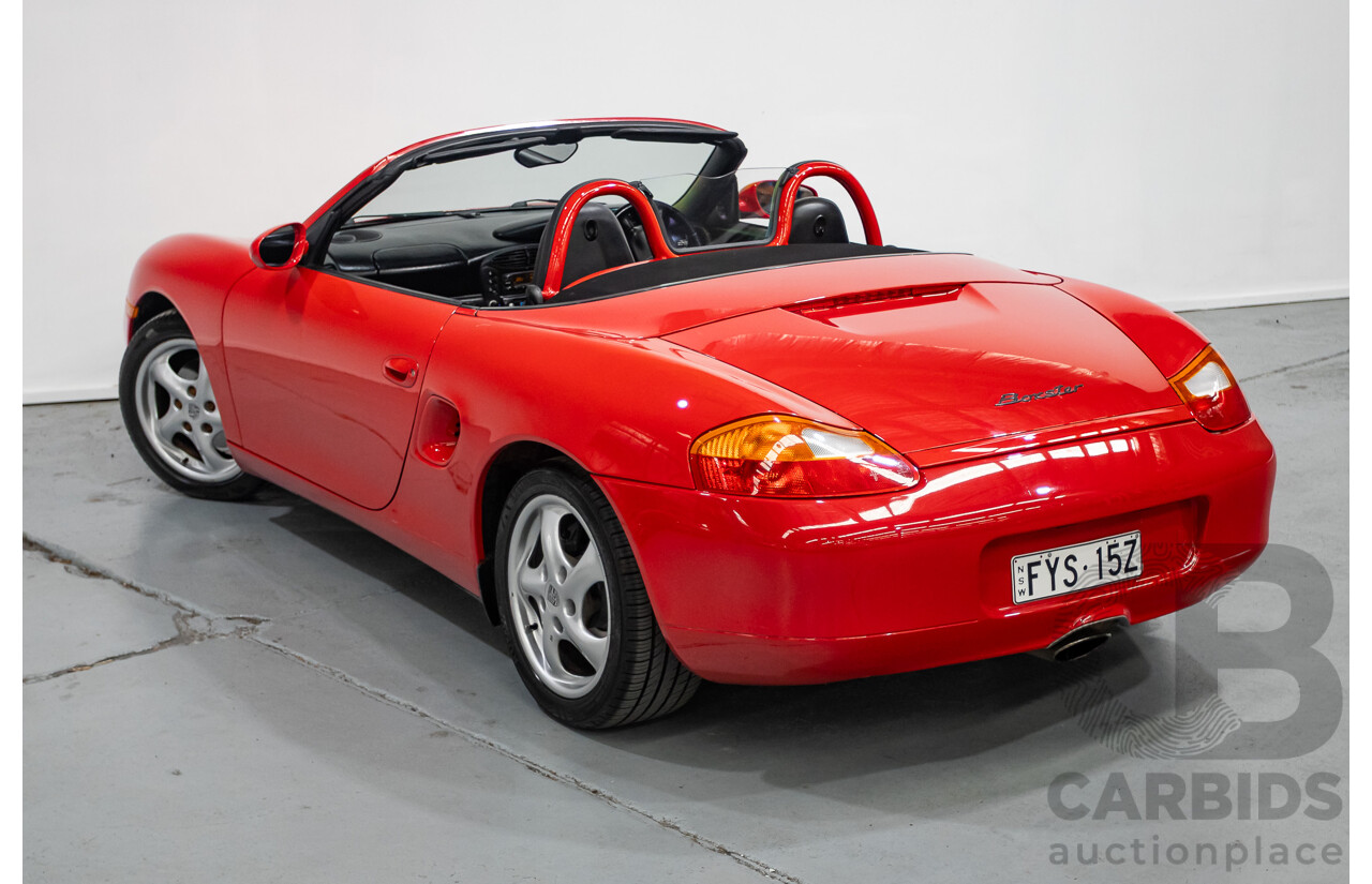12/1998 Porsche Boxster 2d Roadster Rosso Red 2.5L