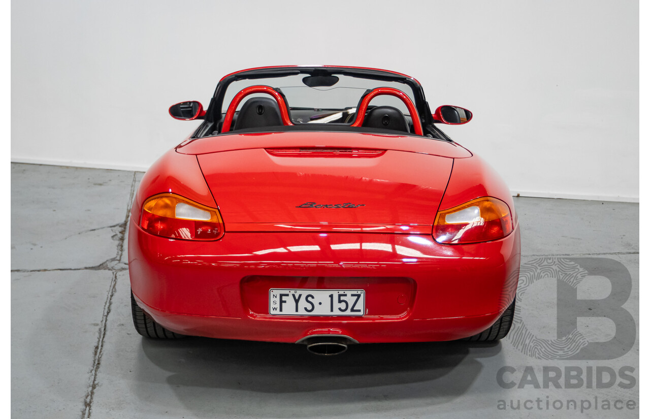 12/1998 Porsche Boxster 2d Roadster Rosso Red 2.5L