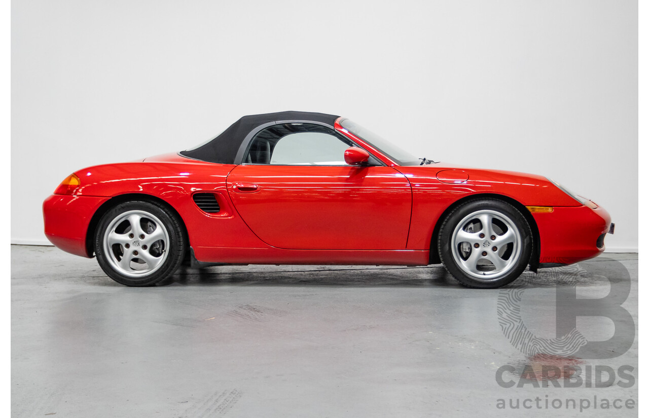 12/1998 Porsche Boxster 2d Roadster Rosso Red 2.5L