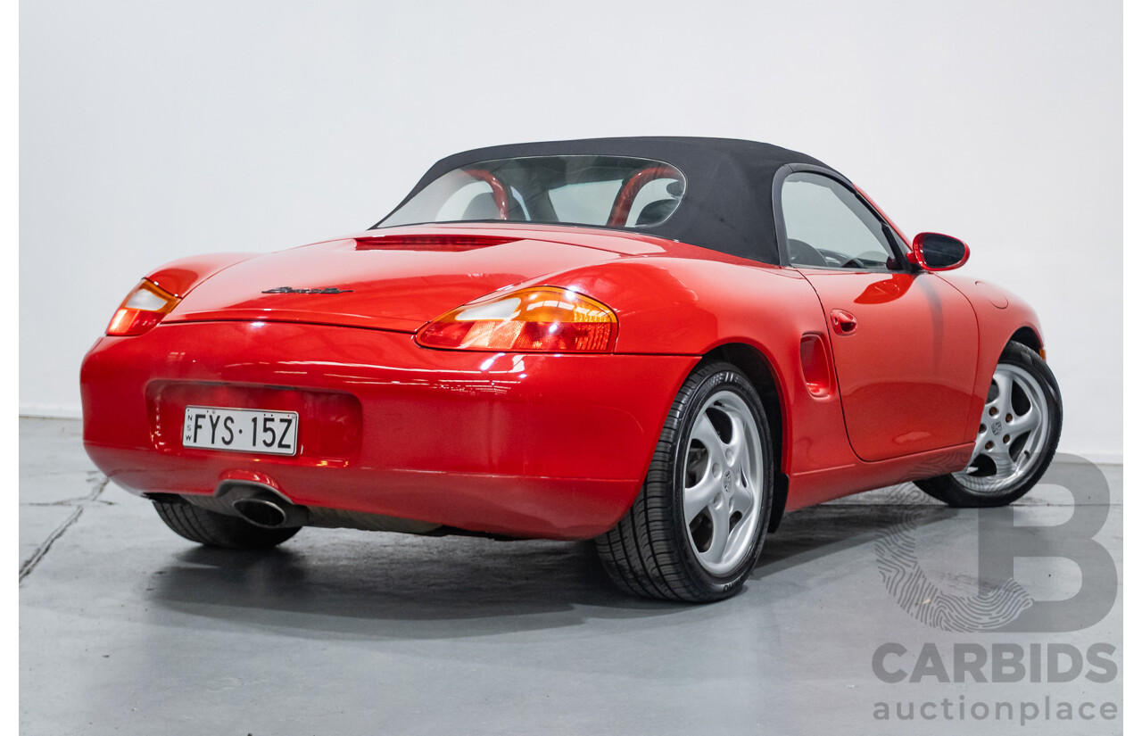 12/1998 Porsche Boxster 2d Roadster Rosso Red 2.5L