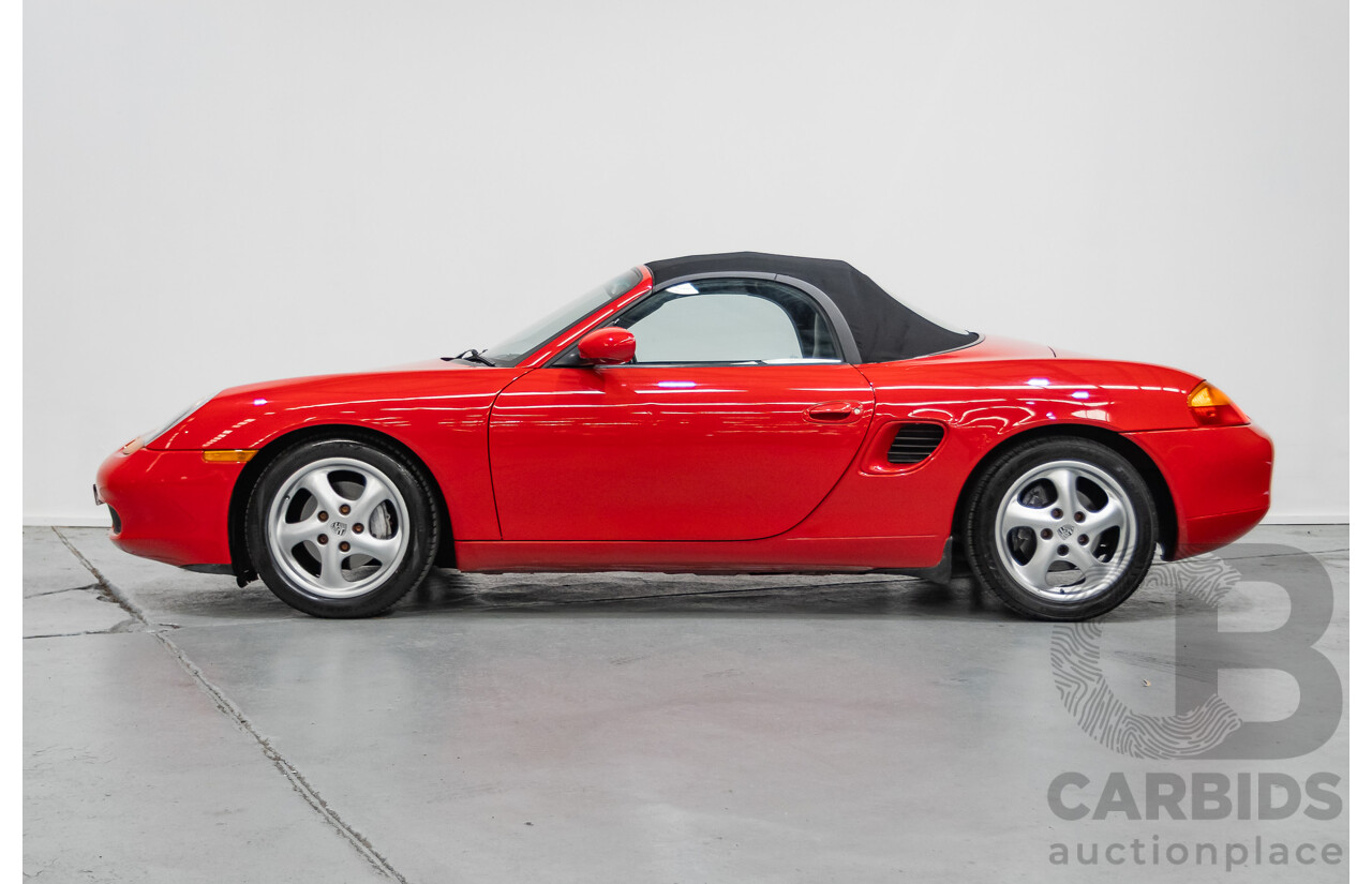 12/1998 Porsche Boxster 2d Roadster Rosso Red 2.5L