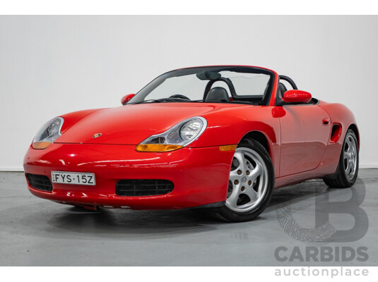 12/1998 Porsche Boxster 2d Roadster Rosso Red 2.5L