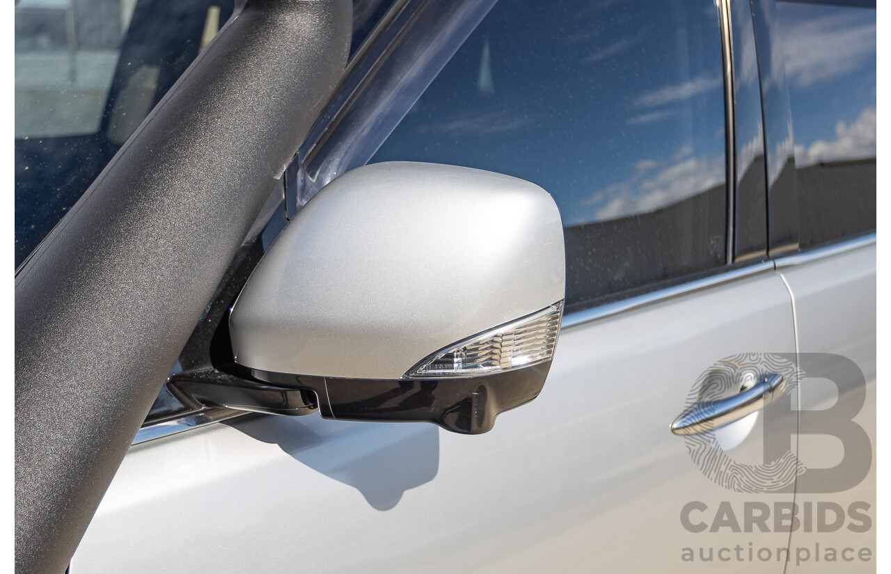 9/2015 Nissan Patrol Ti (4x4) Y62 Series 2 4d Wagon Brilliant Silver Metallic V8 5.6L