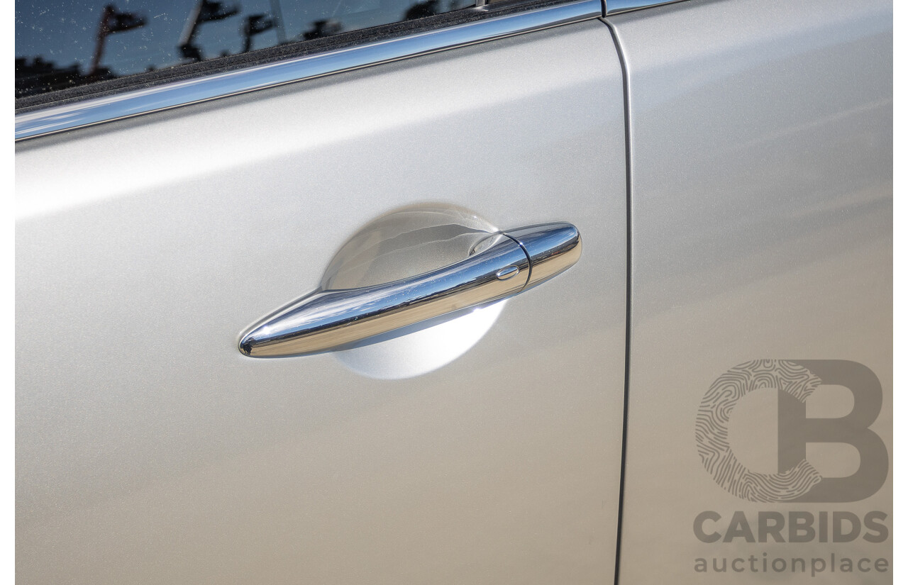9/2015 Nissan Patrol Ti (4x4) Y62 Series 2 4d Wagon Brilliant Silver Metallic V8 5.6L