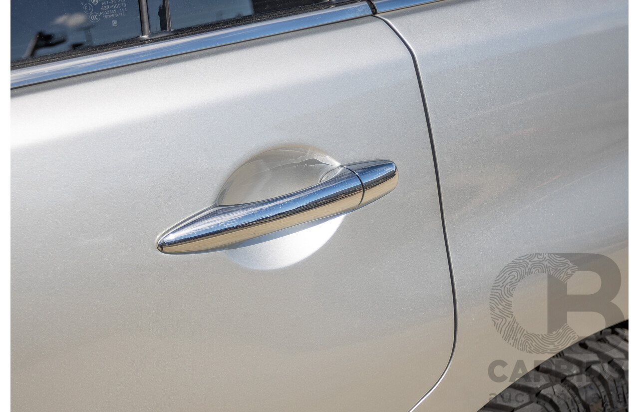 9/2015 Nissan Patrol Ti (4x4) Y62 Series 2 4d Wagon Brilliant Silver Metallic V8 5.6L