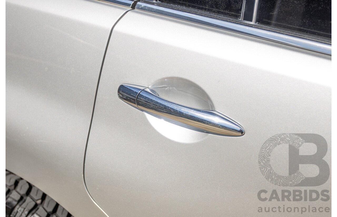 9/2015 Nissan Patrol Ti (4x4) Y62 Series 2 4d Wagon Brilliant Silver Metallic V8 5.6L