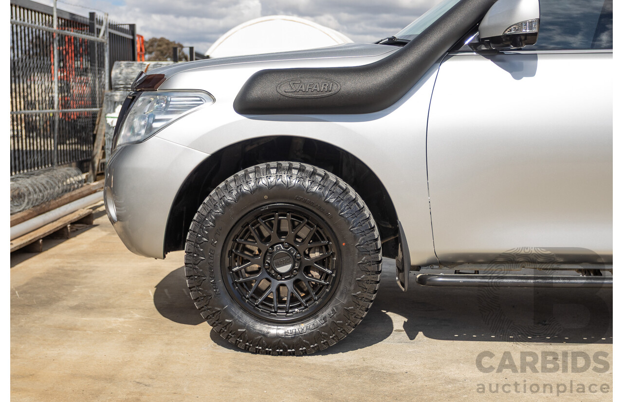 9/2015 Nissan Patrol Ti (4x4) Y62 Series 2 4d Wagon Brilliant Silver Metallic V8 5.6L