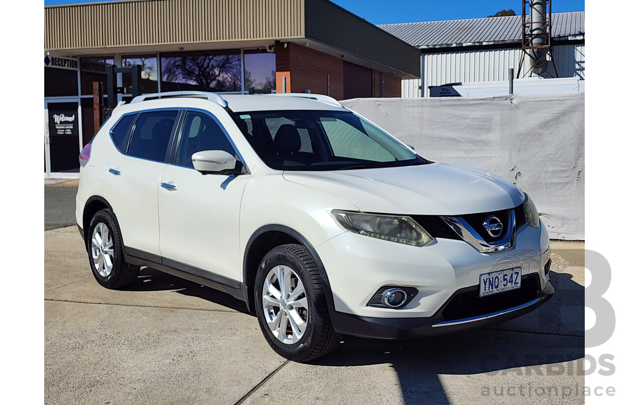 10/2014 Nissan X-Trail ST-L (fwd) T32 4d Wagon White 2.5L