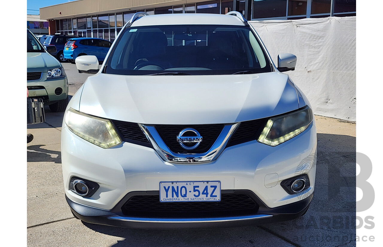 10/2014 Nissan X-Trail ST-L (fwd) T32 4d Wagon White 2.5L