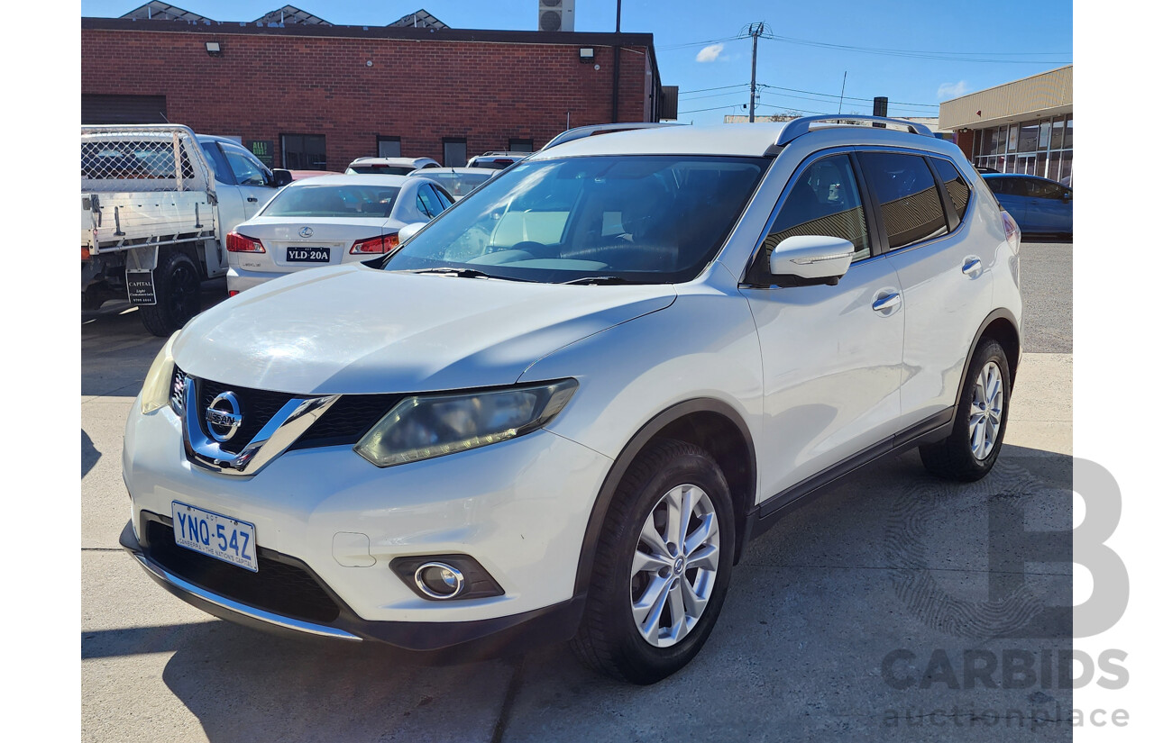 10/2014 Nissan X-Trail ST-L (fwd) T32 4d Wagon White 2.5L